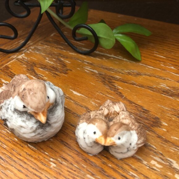 Other - Mommy and Baby Birds Ceramic Collectibles